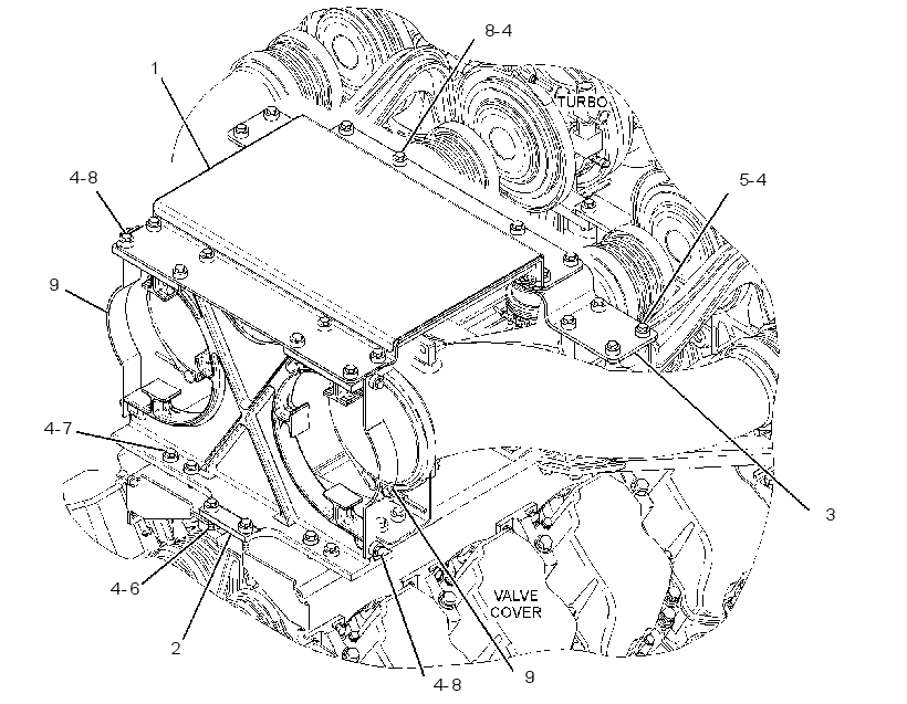 PLATFORM GP-ENGINE 3243803 CAT