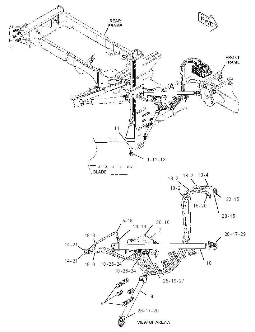 LINES & MTG GP-SNOW WING 2755890 CAT