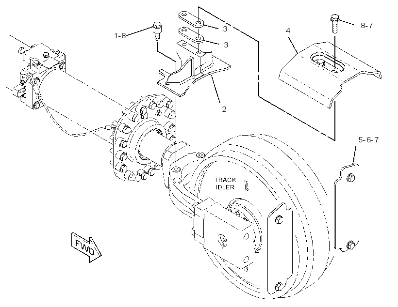 GUARD GP-IDLER 3262890 CAT