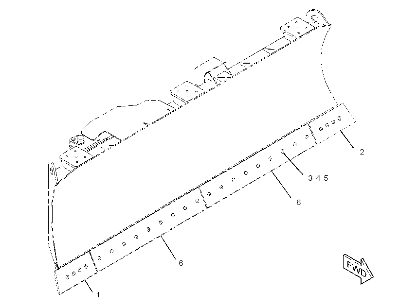 Зуб и режущая кромка 3250002 CAT