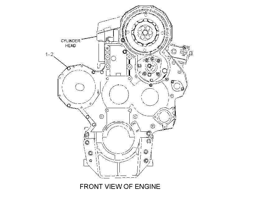 FASTENER GP-FRONT COVER 3510589 CAT