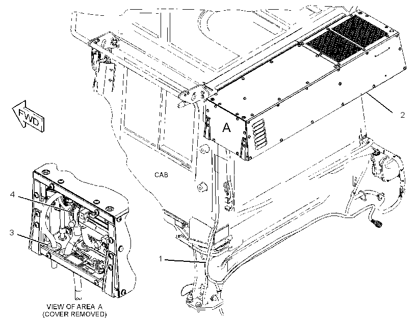 Кондиционер 3082590 CAT