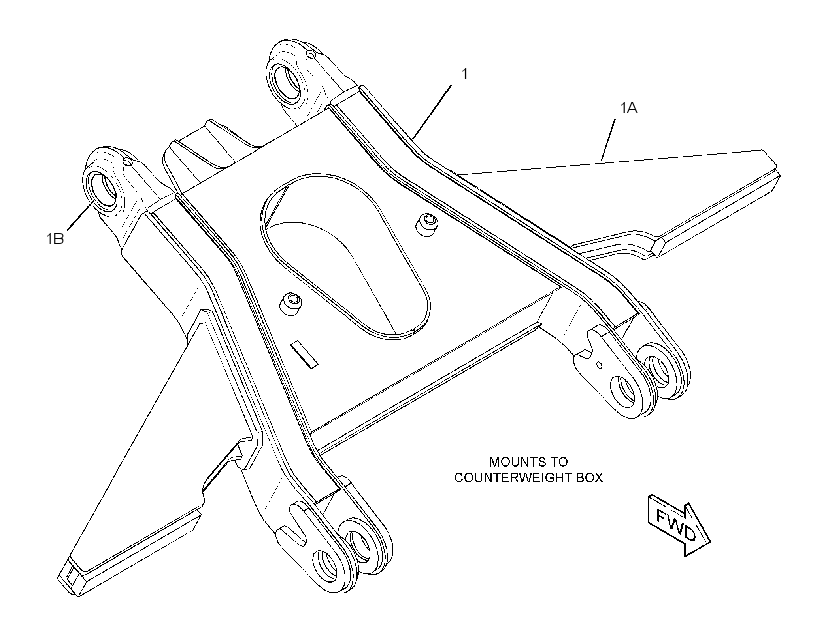 FRAME AR-STRIKER 3375511 CAT