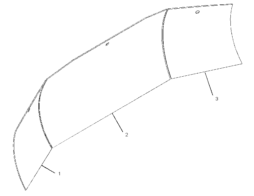 Плита износостойкая 3232930 CAT