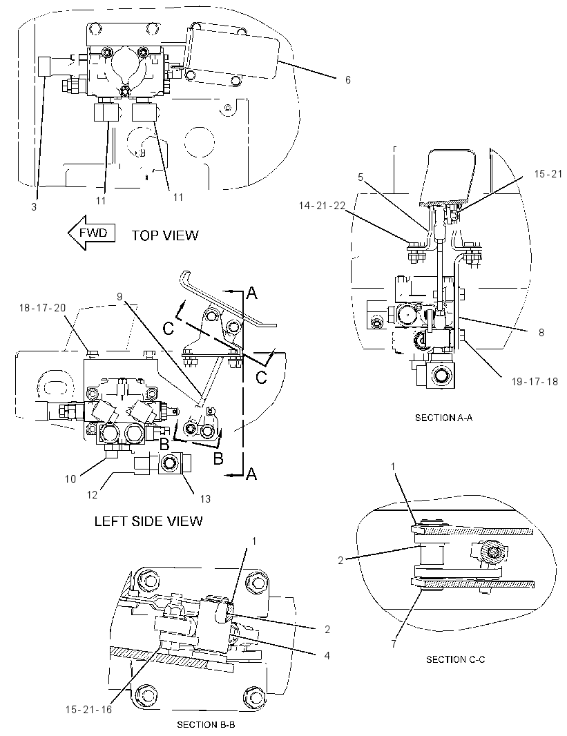CONTROL GP-BLADE 3418893 CAT