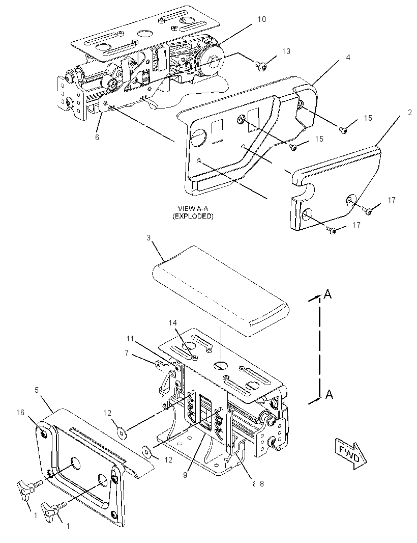 SUPPORT GP-CONTROL 3223838 CAT