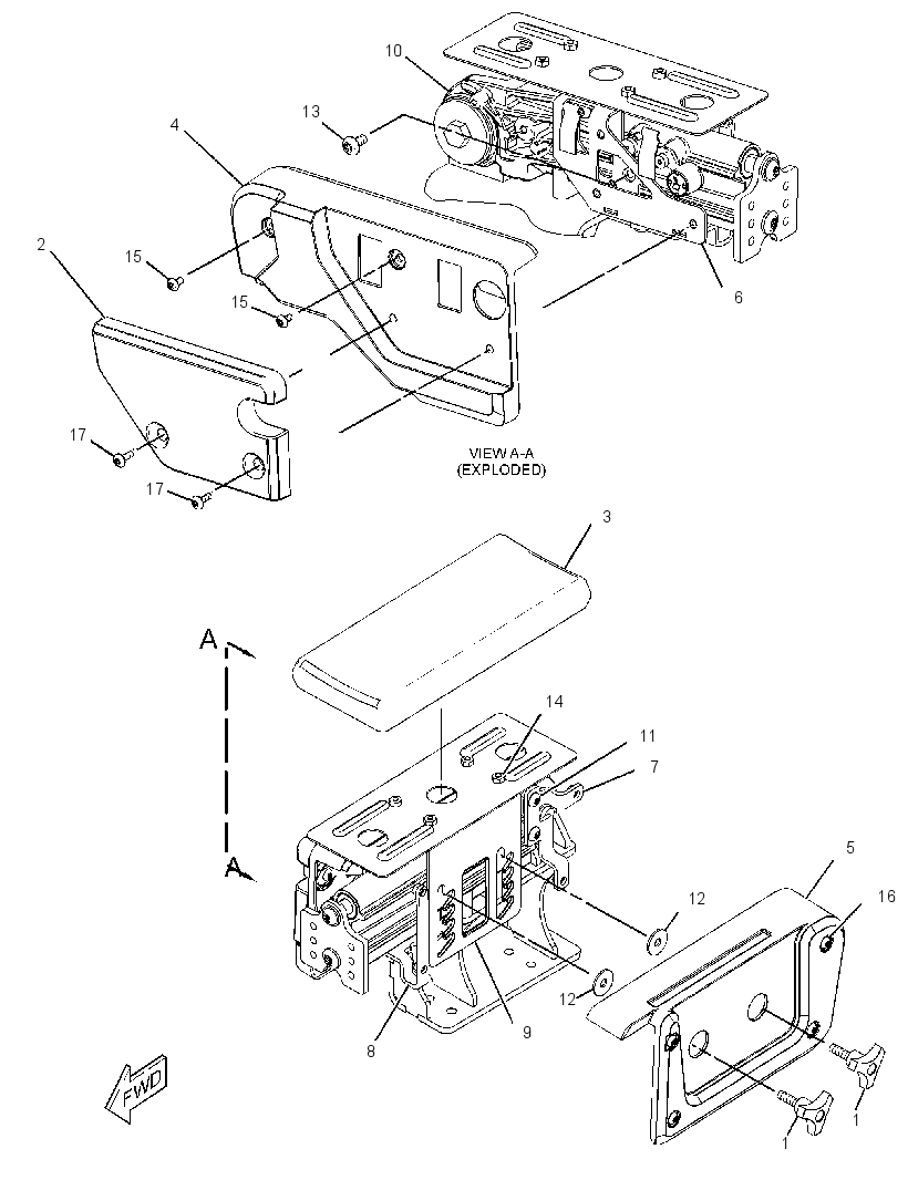 SUPPORT GP-CONTROL 3223836 CAT
