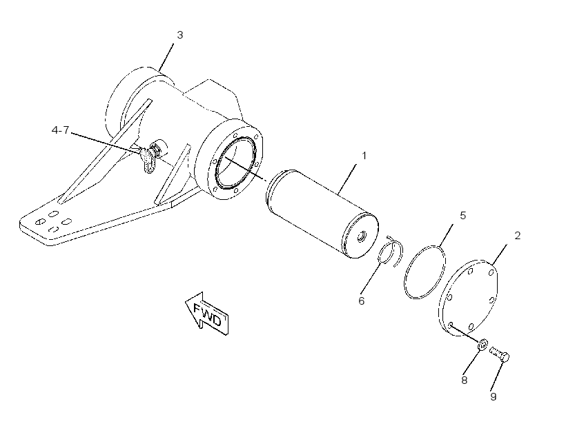 SCREEN GP 2948088 CAT