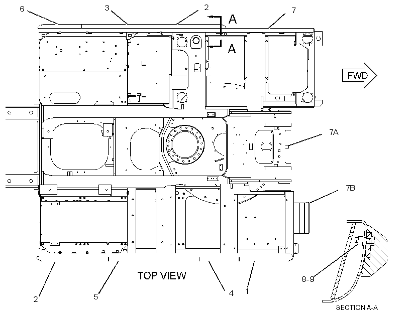 BUMPER GP 3371724 CAT