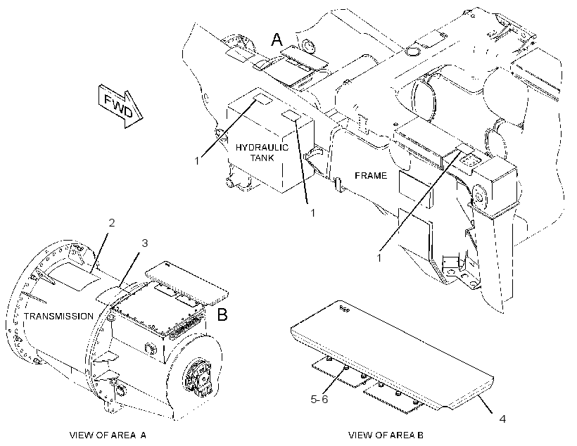 TREAD GP-NON-SKID 3306545 CAT