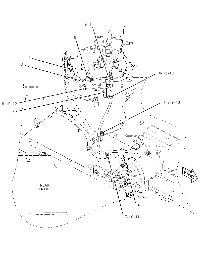 WIRING GP-AUTOLUBE CONTROL 3315071 CAT