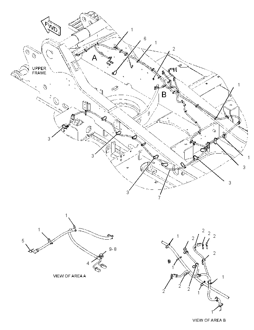 WIRING GP-BOOM FLOAT 3366206 CAT