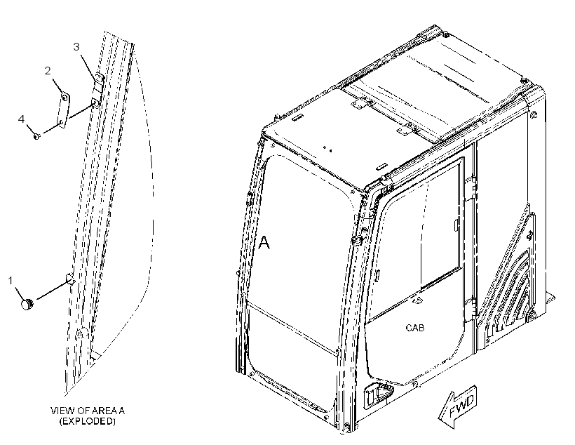 SEAL GP-CAB 3467412 CAT