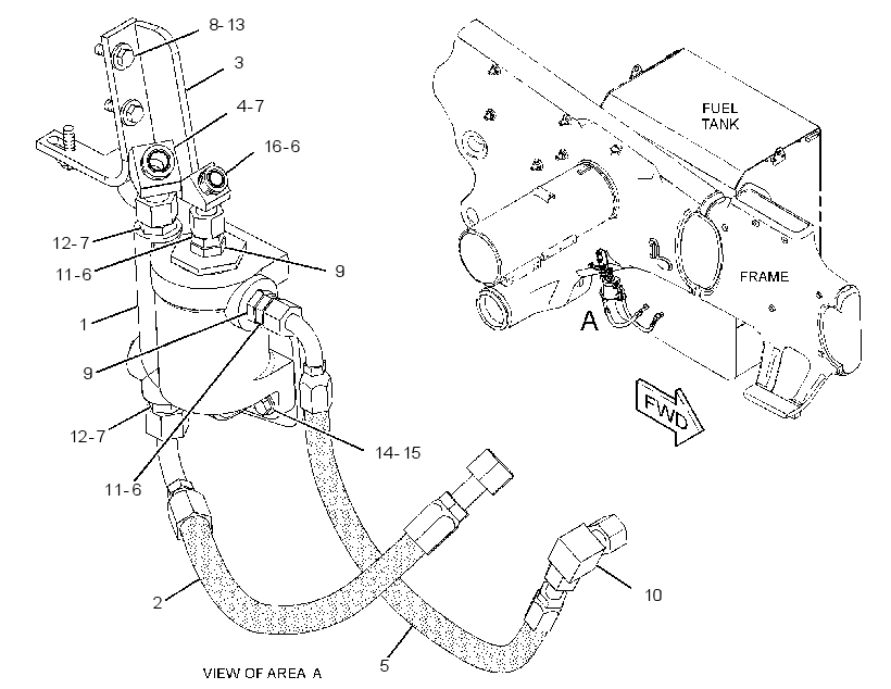 HEATER GP-FUEL 2725374 CAT