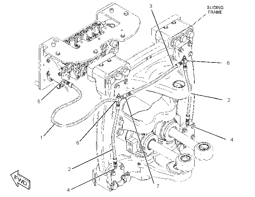 LINES GP-SIDESHIFT LOCK 3217205 CAT