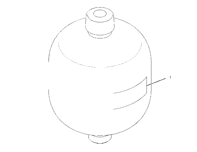 ACCUMULATOR GP-PILOT OIL 3108494 CAT