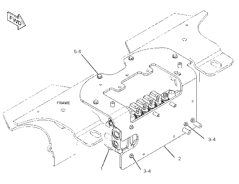 VALVE & MTG GP-BANK 3314339 CAT