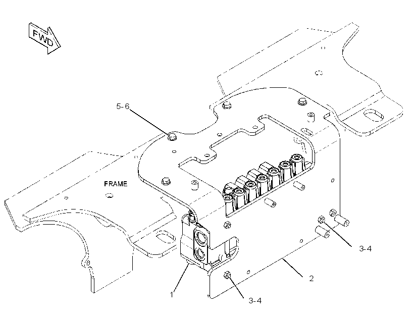 VALVE & MTG GP-BANK 3329781 CAT