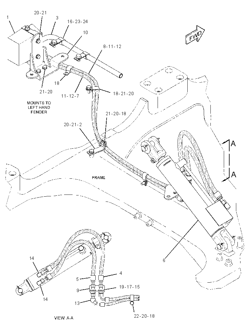 LINES GP-CAB TILT 2999054 CAT