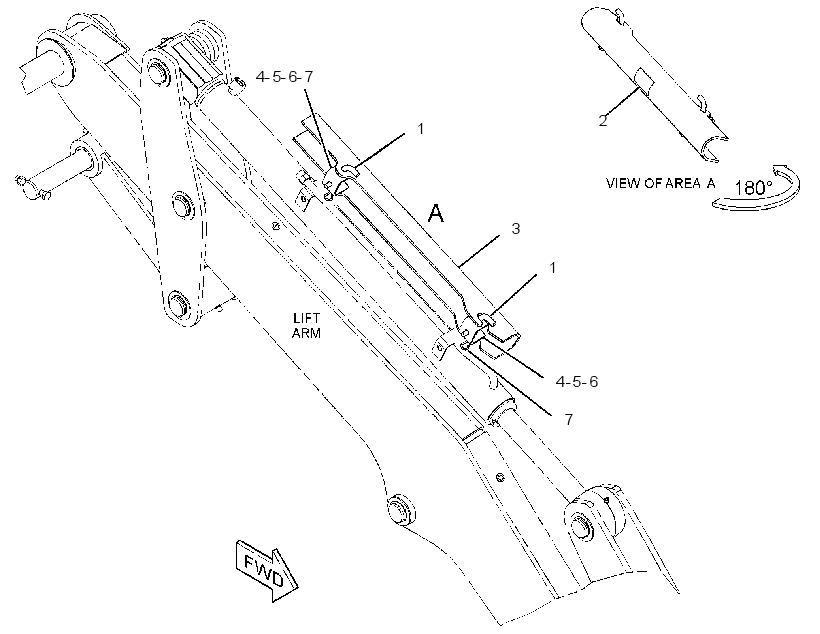 BRACE GP-LIFT CYLINDER 3251034 CAT