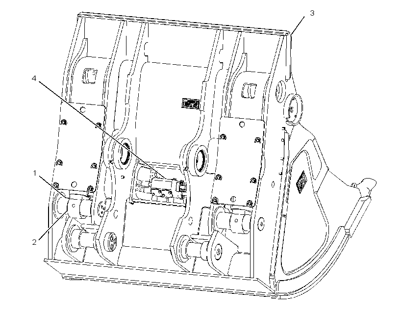BUCKET AR-FRONT SHOVEL 2675439 CAT