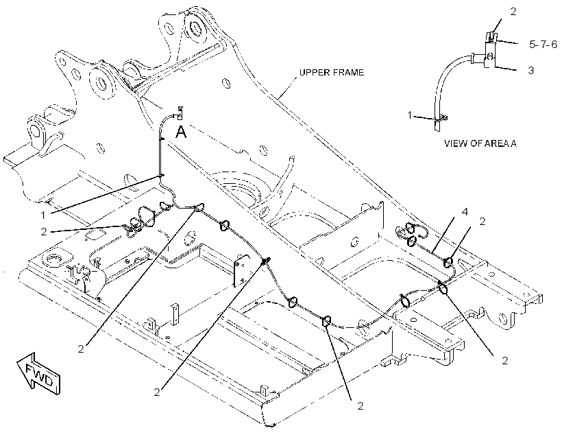 WIRING GP-HYDRAULIC CONTROL 3366146 CAT