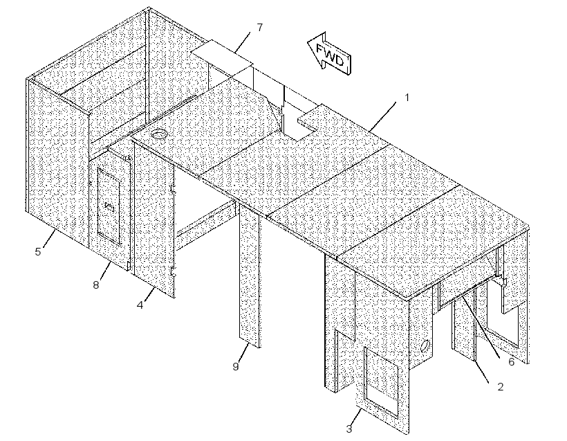 INSULATION GP-SOUND SUPPR 3449075 CAT