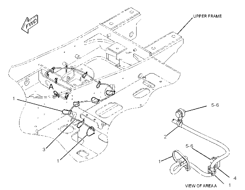 WIRING GP-HYDRAULIC CONTROL 3366266 CAT