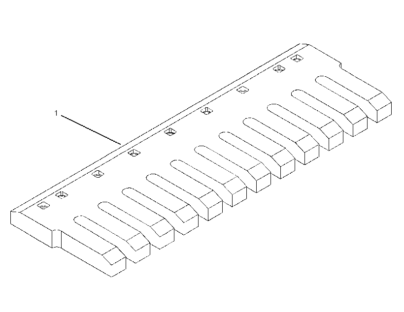 Режущая кромка 3498440 CAT