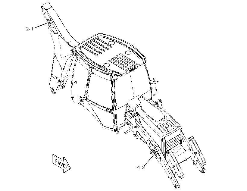 Плёнка 3437808 CAT