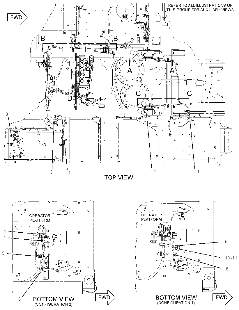 WIRING GP-COMBINED FLOW 3366247 CAT