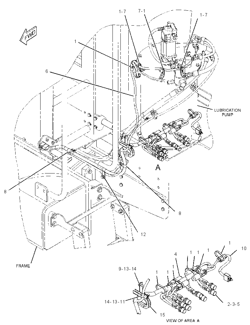 WIRING GP-SERVICE CENTER 2810037 CAT
