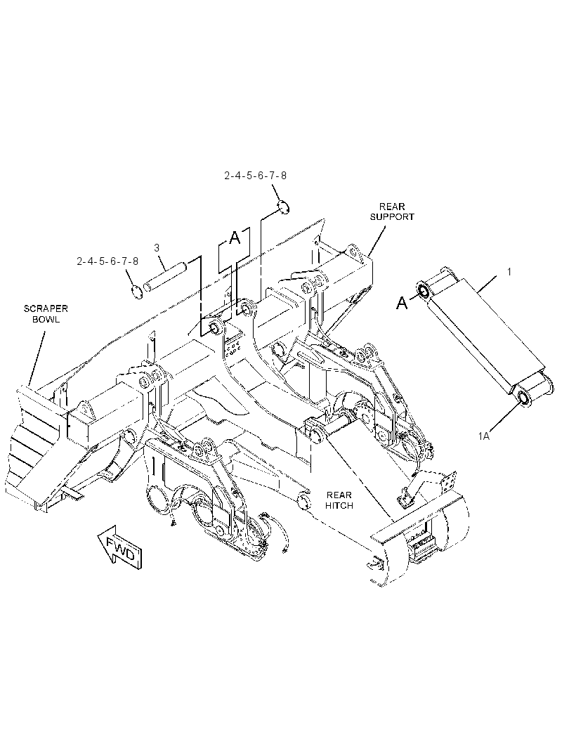 LINK GP-STABILIZER 3312707 CAT