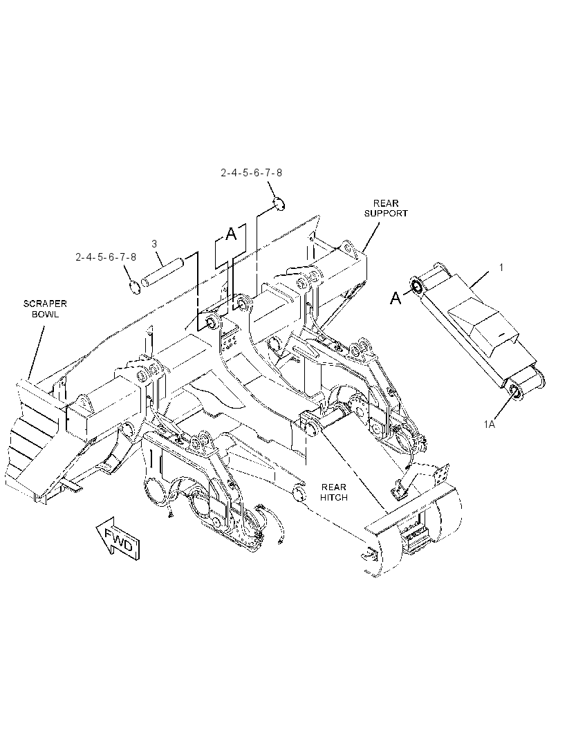 LINK GP-STABILIZER 3312708 CAT