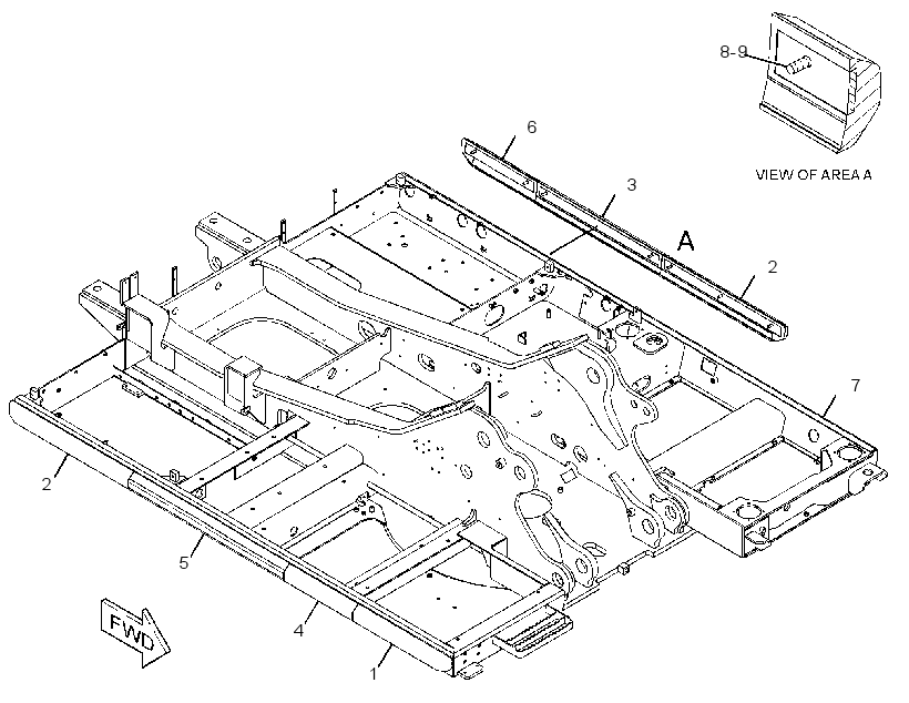 BUMPER GP 3371721 CAT