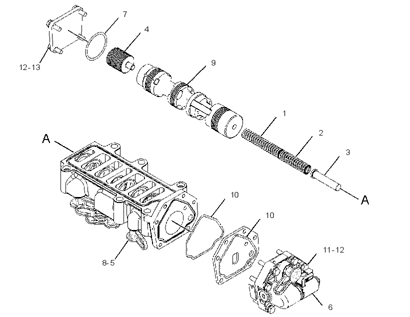 VALVE GP-RETARDER HYD CONTROL 3193961 CAT