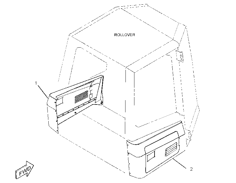 ENCLOSURE GP-PLATFORM 3237320 CAT