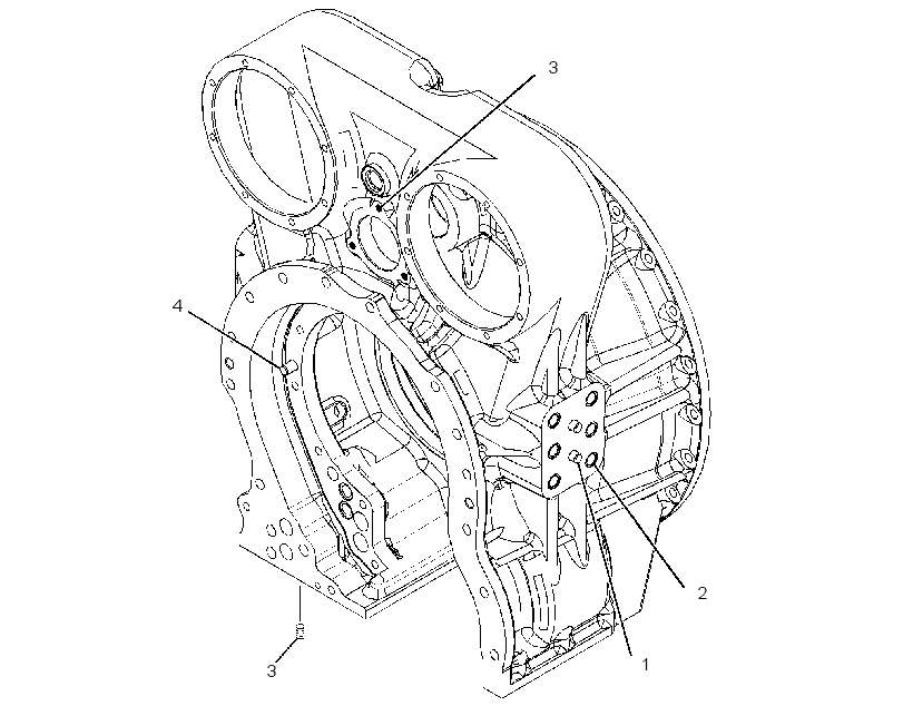 HOUSING GP-TORQUE CONVERTER 3049040 CAT