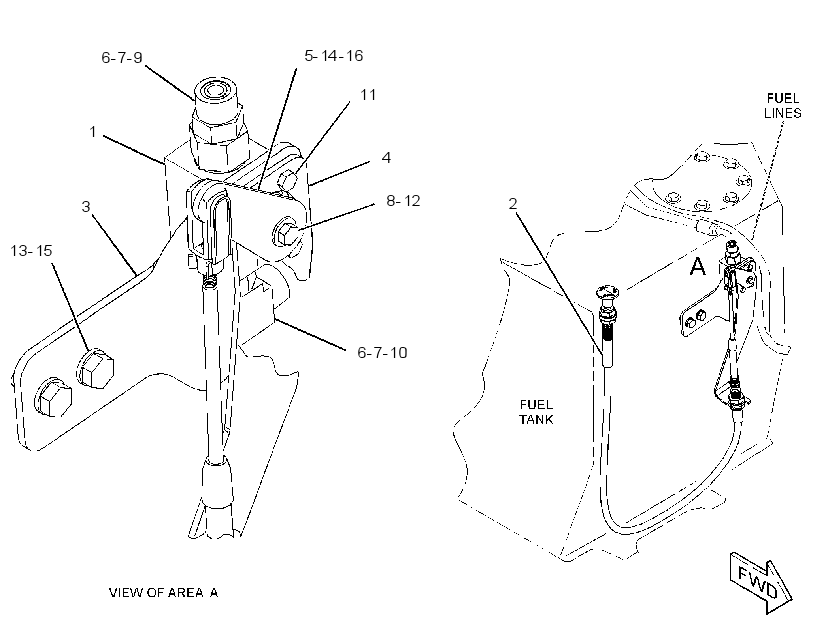 VALVE GP-FUEL SHUTOFF 3225920 CAT