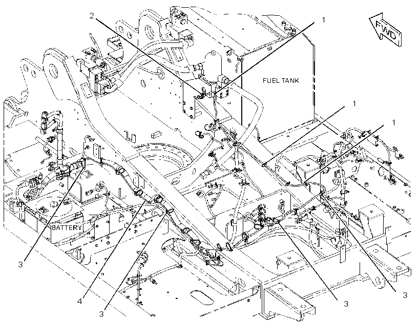 WIRING GP-HAMMER 3366226 CAT