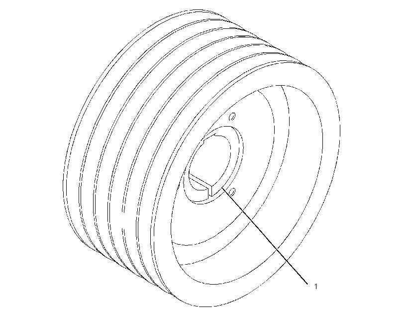 PULLEY AS-IDLER 3418362 CAT