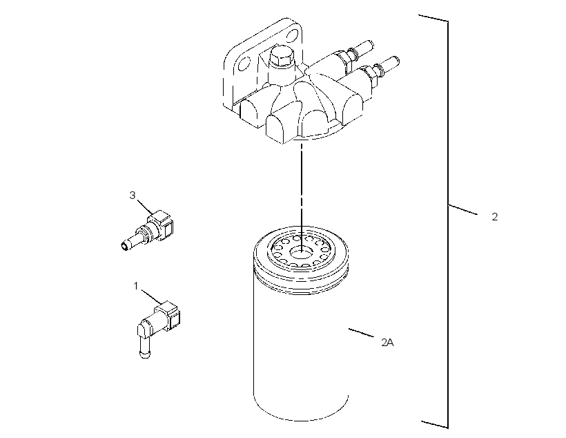 KIT-FUEL FILTER 3472161 CAT