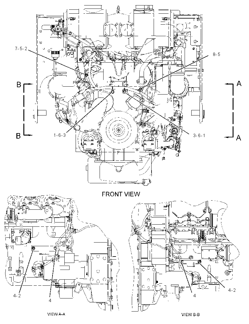 FASTENER GP-ENGINE 3402573 CAT