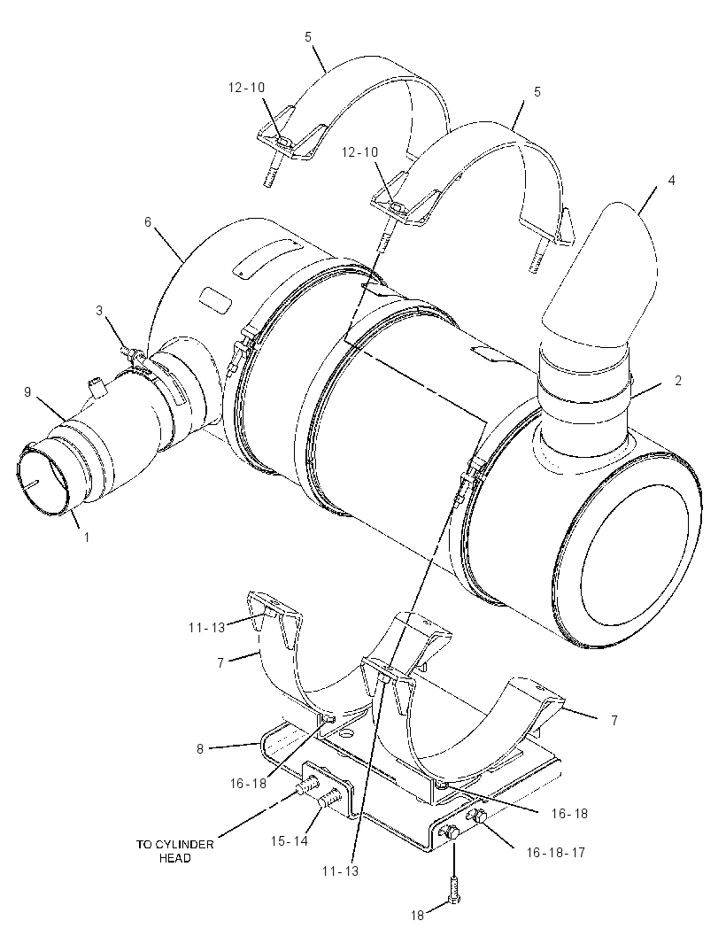 FILTER & MTG GP-DPF 3307371 CAT