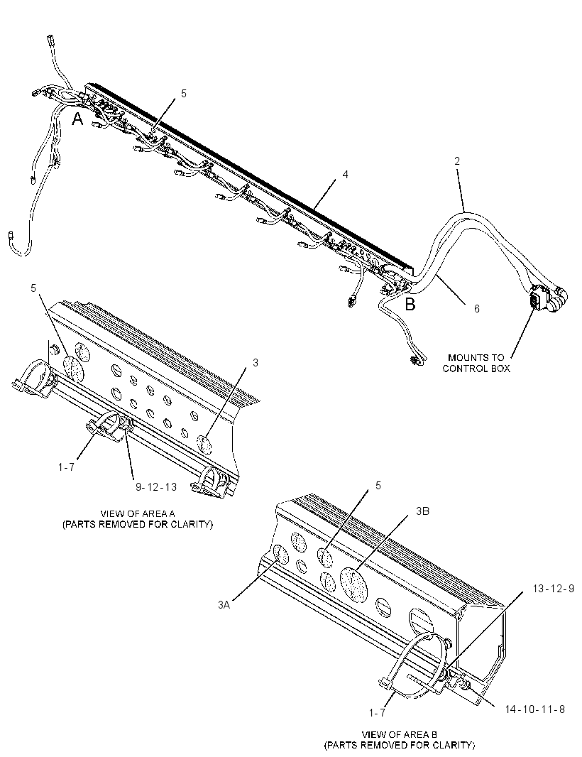 HARNESS GP-ENGINE 3078717 CAT