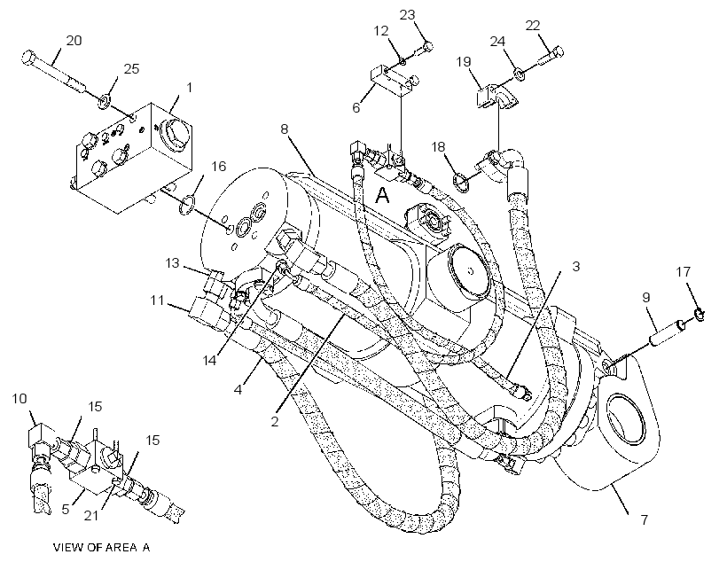 CYLINDER & VALVE GP 3392852 CAT