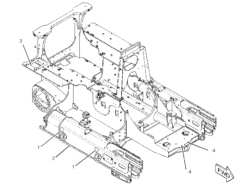 Рама 3256506 CAT