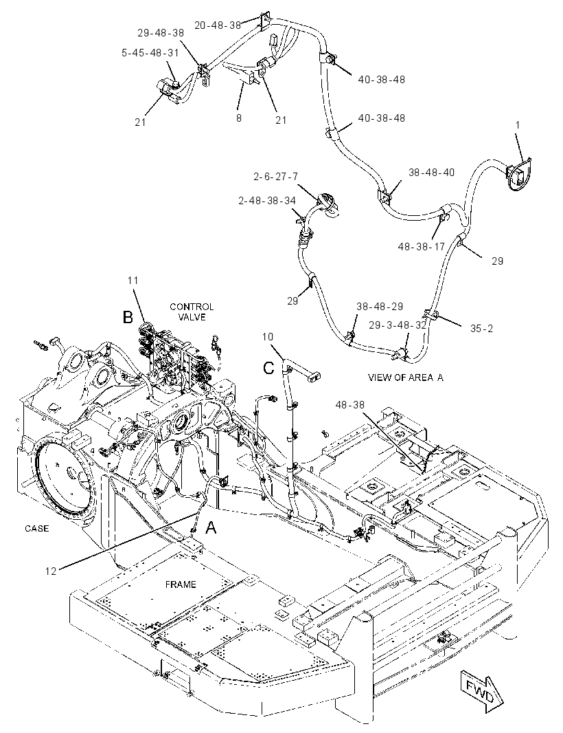 WIRING GP-TRACTOR 2274943 CAT