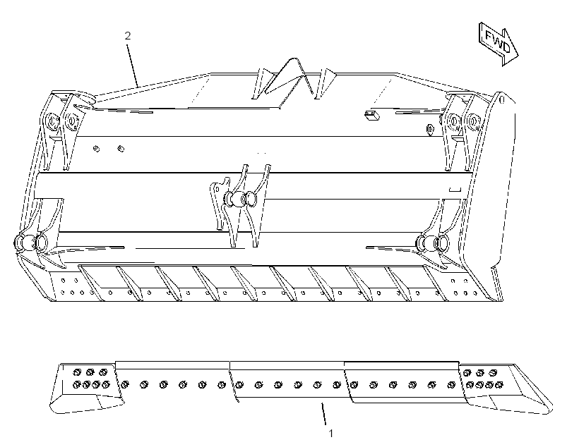 BLADE & EDGE GP-STRAIGHT 3217874 CAT