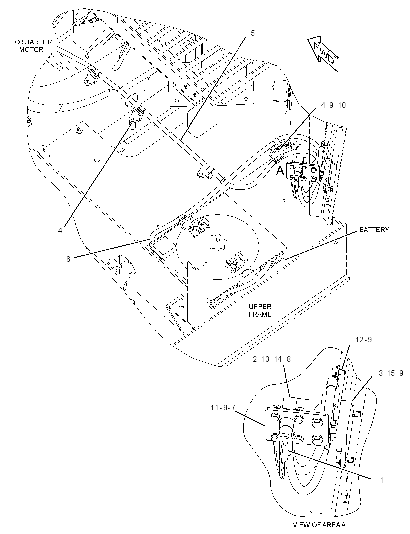 WIRING GP-AUX START RECEPTACLE 2677779 CAT